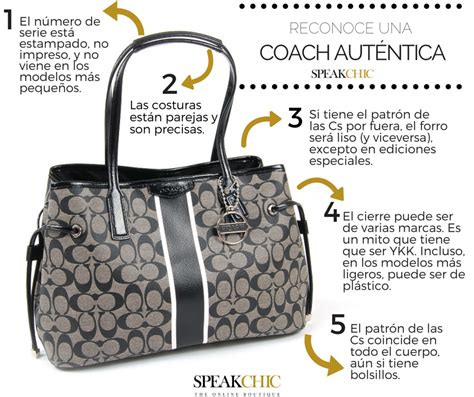 como saber si una bolsa es original coach|ejemplos de bolso coach.